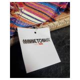 New Minnetonka Moccasin Desert Print Sandals Women