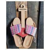New Minnetonka Moccasin Desert Print Sandals Women