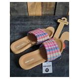 New Minnetonka Moccasin Desert Print Sandals Women