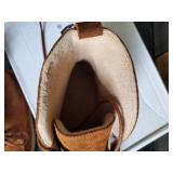 New Minnetonka Moccasin Unisex Tealey Brown Size 7