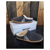New Minnetonka Moccasin Unisex Tahoe Clog Grey Size 6