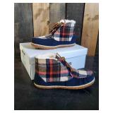 New Minnetonka Moccasin Unisex Torrey Dark Navy Size 6m