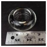 Bubble Glass Candle Holders - 2 Matching Pairs & 1 Single