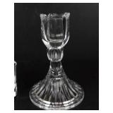 Glass Candle Holders Set - 3 Pieces