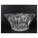 Clear Glass Candle Holders - 3 Unique, Non-Matching Pieces