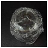 Clear Glass Candle Holders - 3 Unique, Non-Matching Pieces