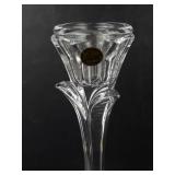 Orrefors Nimbus Votive Candle Holder - Bandol Lead Crystal - Block Crystal Candlestick