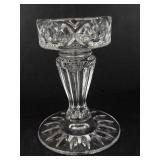 Orrefors Nimbus Votive Candle Holder - Bandol Lead Crystal - Block Crystal Candlestick