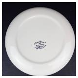 Taylor Smith & Taylor Ever Yours Autumn Harvest Dinner Plates 10 inch (Lot of 8)
