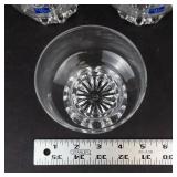 Studio Nova Glass Dessert Bowls - 4-Piece Footed Set