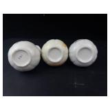 Vintage Porcelain Miniature Pitcher Set - 3-Piece Bird & Pheasant Motifs