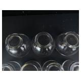 Glass Bowls - Clear Small Glass Bowls (Lot of 16)