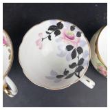 Teacups - Floral Patterns (Lot of 4)