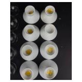 Sakazuki Guinomi Sake Cups (Set of 8) & Roly-Poly Glass Cocktail Cups (Set of 11)