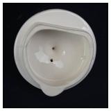 Carrigaline Pottery Co. Ireland Clover Pattern Teapot & Plate Set