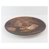 Knowles The Ship Builder Norman Rockwell Limited Edition Plate - Heritage Collection 9923 I