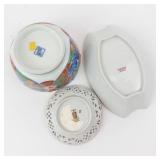Lot of 3 Porcelain Dishes