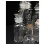 Glass Jars & Canisters - 7 Pieces