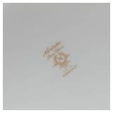 Universal Potteries Ballerina Moss Rose Platter - Christineholm Quiche Plate - Noritake Windsor White