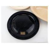 Buffalo China Serving Bowl, Dansk Plate, Universal Pottery Divided Plate, Sango Bowls (Lot of 5)