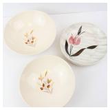 Taylor Smith & Taylor Autumn Harvest Bowls (2) & Stetson Rio Cereal Bowls (3) (Lot of 5)