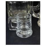 Silver Dollar City Beer Stein & Glass Mugs (Lot of 3)