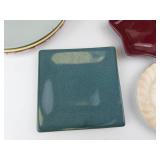 Dishware Assortment (Lot of 12) - Colored Plates & Bowls