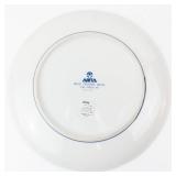 Arita Blue Chinese Quail - 4-Piece Fine Porcelain Set Made in Japan