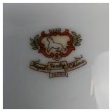 Royal Sealy China Pink & Gold Luster Teacup & Saucer Set - Japan