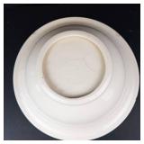 Rose Pattern Ceramic Dinnerware Set - Bowl, Plate & Oval Platter