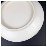 Rose Pattern Ceramic Dinnerware Set - Bowl, Plate & Oval Platter