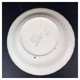 Knowles Utility Ware Bowl with 3 Blue Ridge Plates - Hand Painted, Made in USA