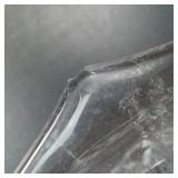 Gorham Full Lead Crystal Flower Bowl Germany - Starburst Cut Glass