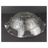 Jeannette Iris & Herringbone Ruffled Edge Bowls (Lot of 2)