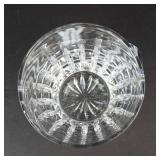 Ice Bucket - Vintage Cut Crystal With Swing Handle