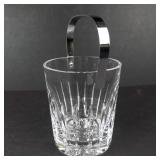 Ice Bucket - Vintage Cut Crystal With Swing Handle