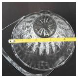 Ice Bucket - Vintage Cut Crystal With Swing Handle