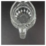 Waterford Crystal Pitcher - Cut Crystal Tankard Pattern - Vintage