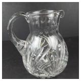 Waterford Crystal Pitcher - Cut Crystal Tankard Pattern - Vintage