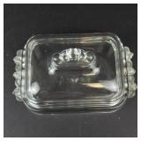 Mikasa Walther Kristallglas White Dish - Rectangular Glass Serving Dish With Lid