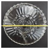 Indiana Glass Vintage 5-Part Divided Relish Platter
