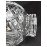 Fifth Avenue Wellington Crystal Basket - 24% Lead Crystal - Poland