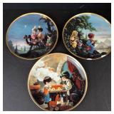 Precious Moments Plates - The Carpenter; Flight Into Egypt; They Followed the Star