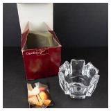 Orrefors Corona Bowl by Lars Hellsten - 4384/31 - 4 1/2 in dia