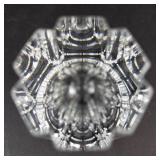 Orrefors Corona Crystal Vase - Lars Hellsten Design