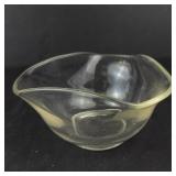 Glass Bowls - 4-Piece Clear Glass Set (Lot of 4)