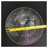 Iridescent Glassware Set - 2 Wine Goblets & 2 Champagne Glasses