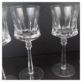 Mikasa Marquis Crystal Goblets - Vintage Set of 9