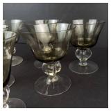 Skruf Gulli Cordial Glasses - Siegfried Stahl Design, Vintage 1960s, 9-Piece Set