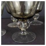 Skruf Gulli Cordial Glasses - Siegfried Stahl Design, Vintage 1960s, 9-Piece Set